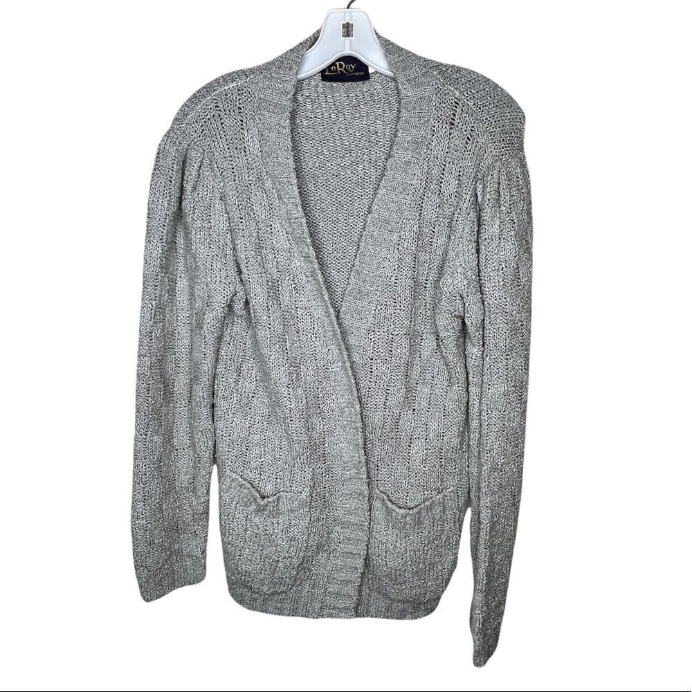 Vintage LeRoy Knitwear Cardigan Sweater
